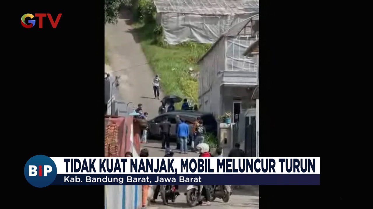 Viral! Mobil Sulit Nanjak hingga Mundur di Tanjakan SpongeBob Lembang - BIP 05/11