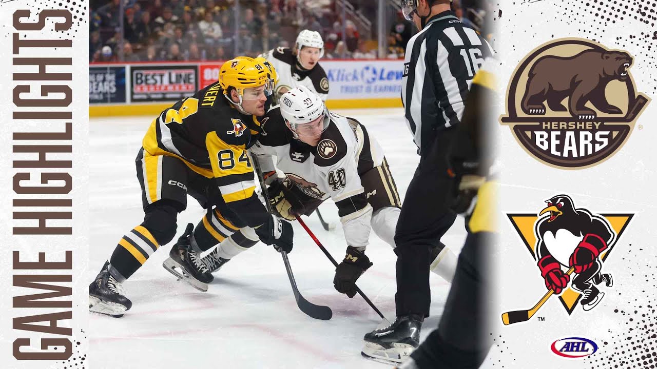 Hershey Bears vs. Wilkes-Barre/Scranton, 01/23/26 | Game Highlights