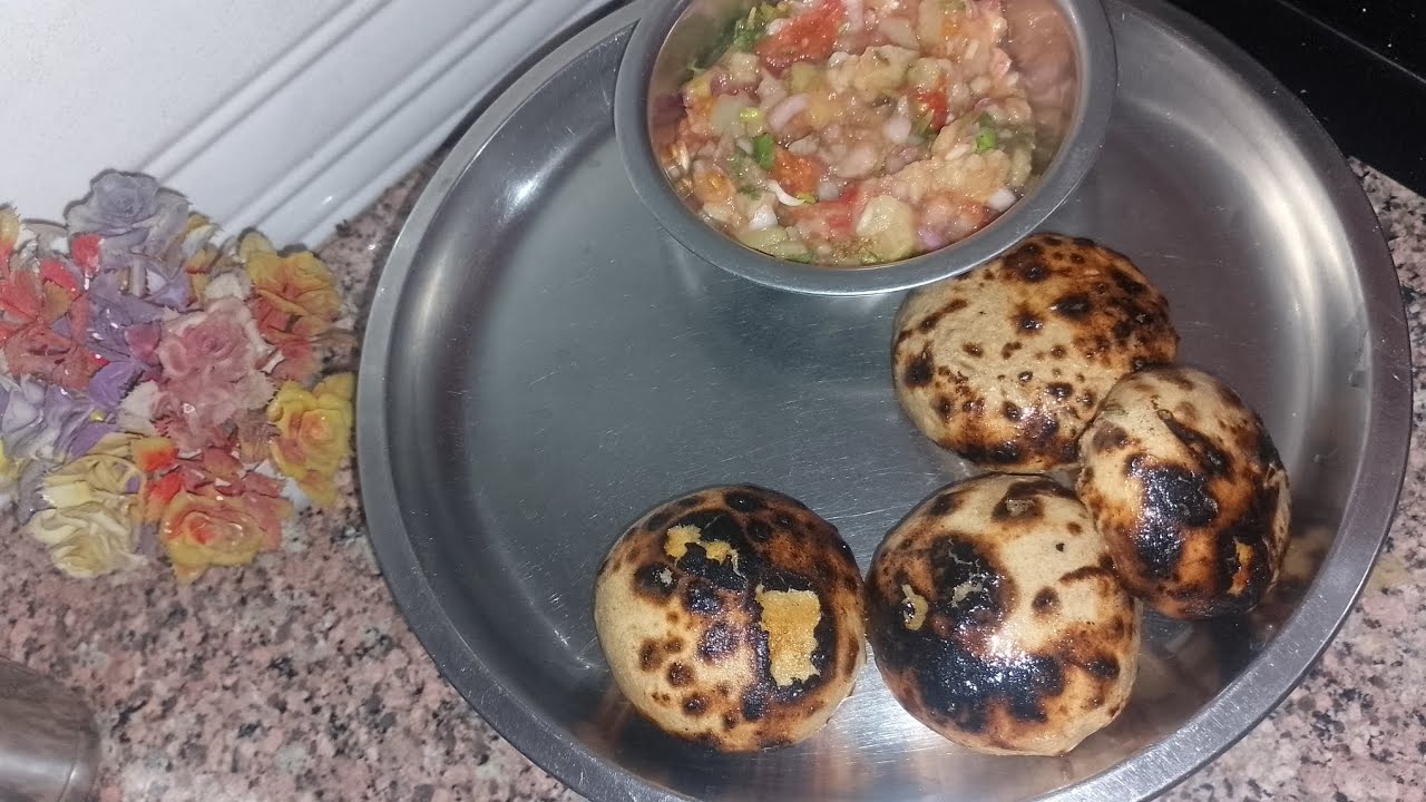 न कुकर न ओवन न लकड़ी न कंडा बहुत ही आसान तरीके से बनाए बाटी चोखा #mycooking #cookingshorts