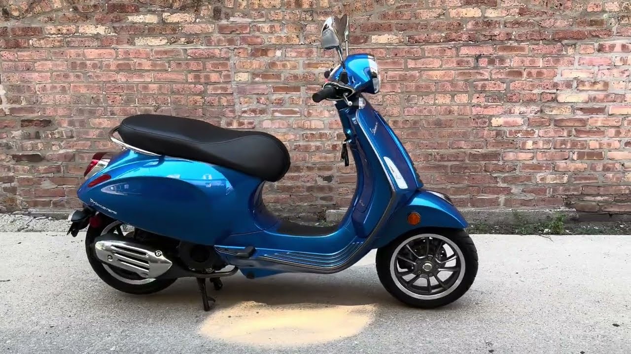 Vespa Primavera 150 S 2022 blue V6268U