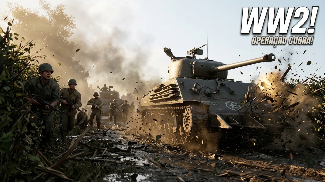 WW2 OPERAÇÃO COBRA 02 EP | O Ataque Surpresa