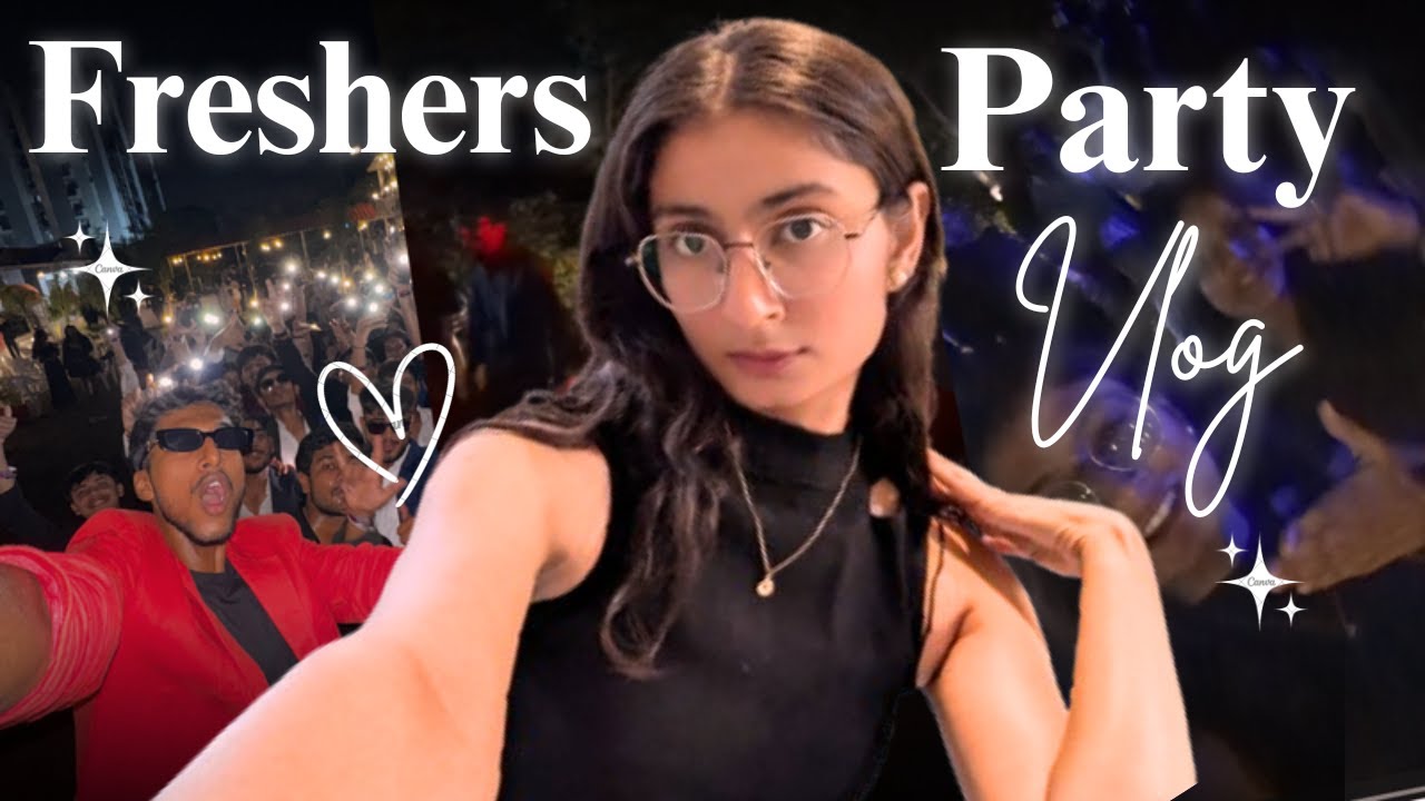 Freshers Party 2025 Vlog | College Fun Exposed