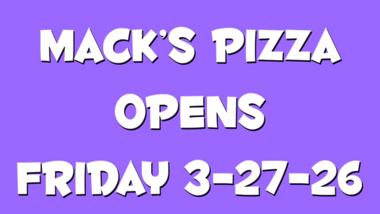 Mack's Pizza opens on Friday March 27th, 2026 celebrating 74 seasons on the Wildwood Boardwalk!