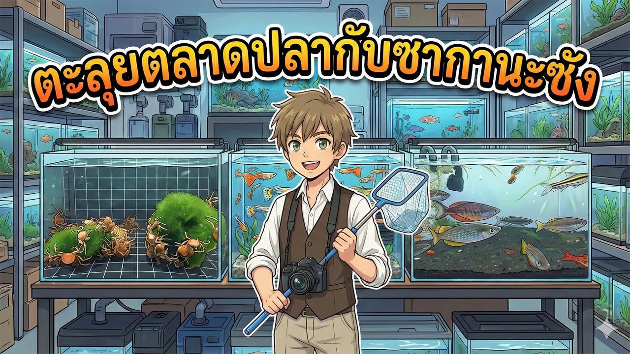 ตะลุยตลาดปลากับซากานะซัง : ตลาดปลาจตุจักร 14/01/2026