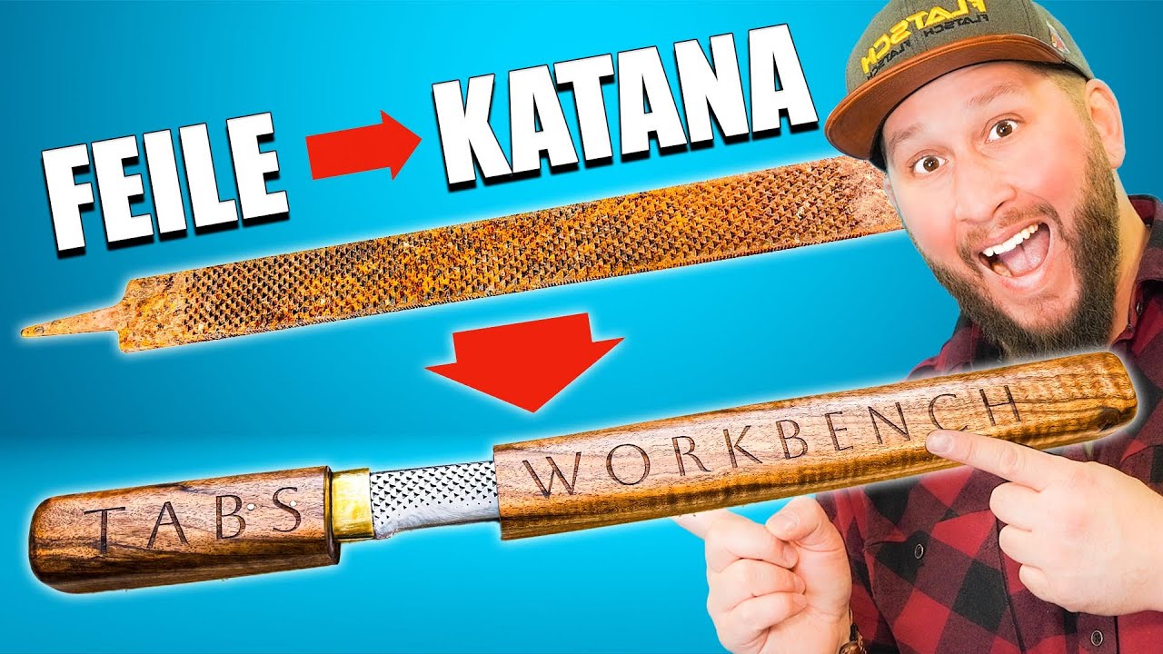 Dieses Katana war früher nur eine rostige Feile… 😳 (Unglaubliche Verwandlung!)