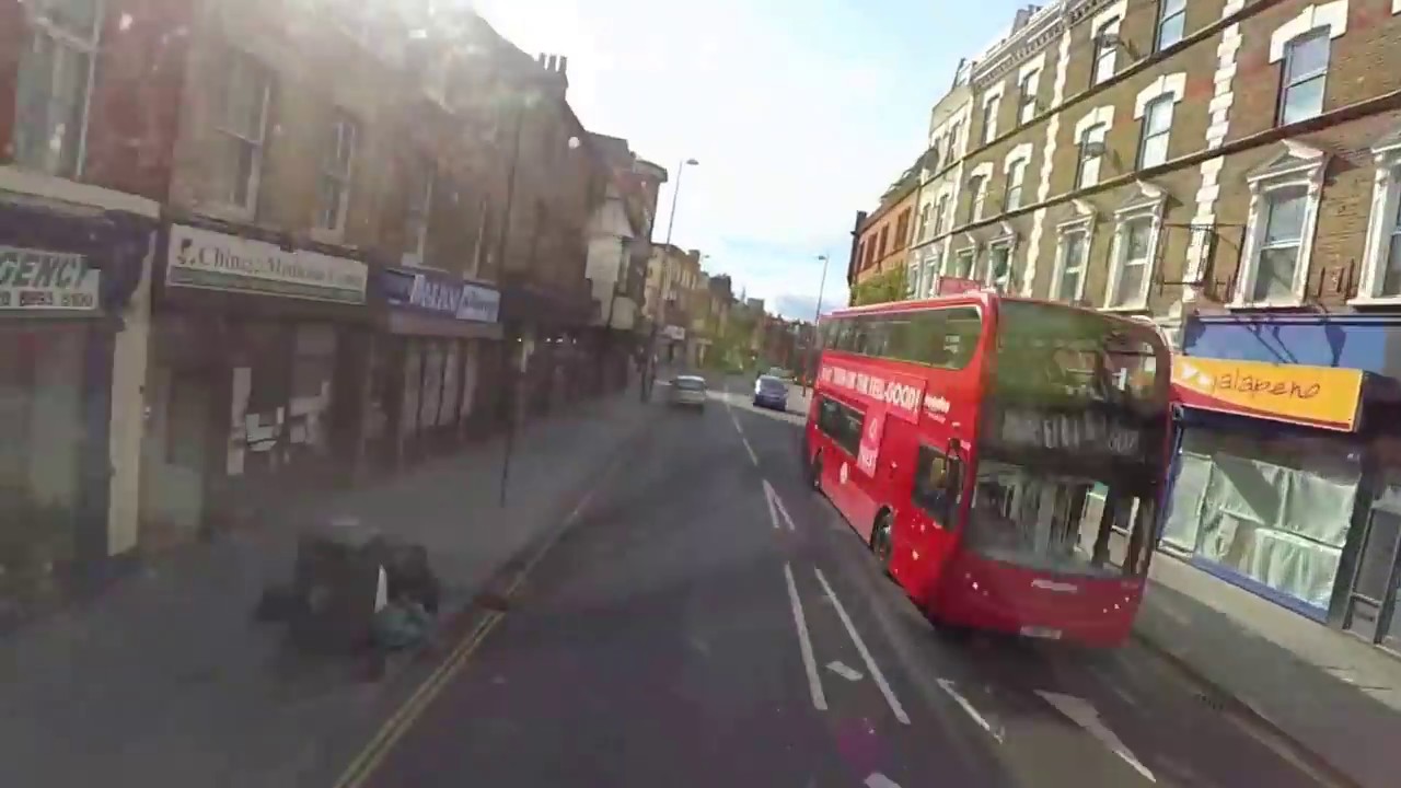 London by bus, from Shepherd's Bush to Ealing