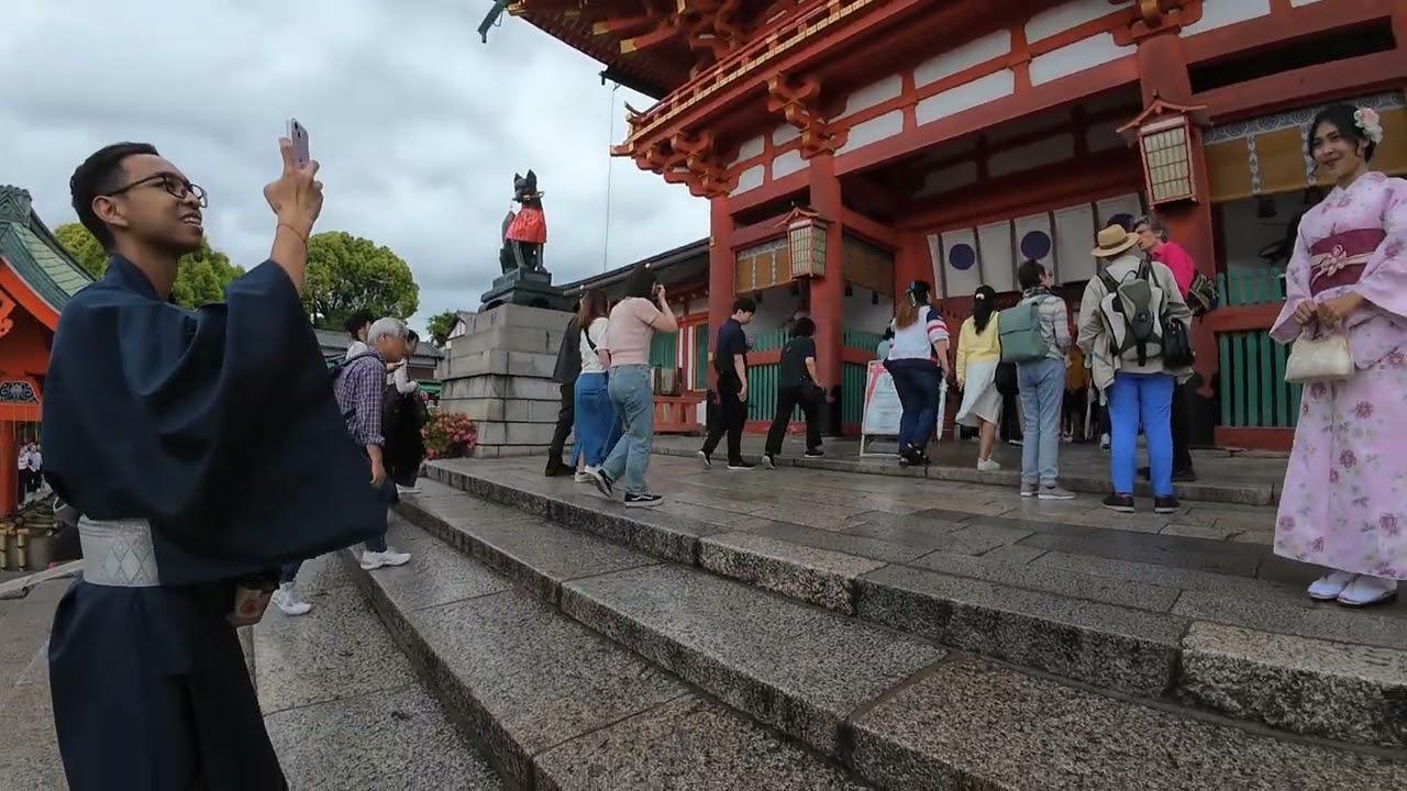 Visit Kyoto Fushimi Inari Taisha(1/4) 京都伏見稲荷神社を見学