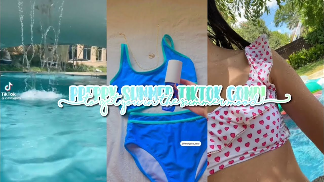 PREPPY SUMMER TIKTOK COMPILATION TO GET YOU IN THE MOOD! 🐬🐠