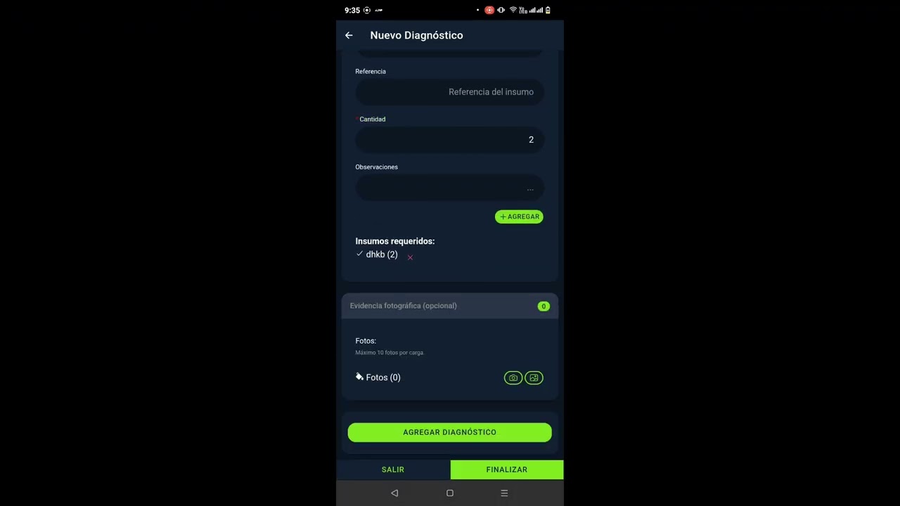Cómo realizar el diagnóstico y la reparación en TuulApp