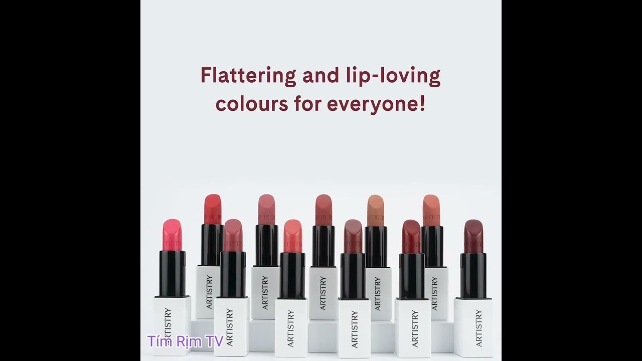 Artistry Go Vibrant Lipstick | Colors Test