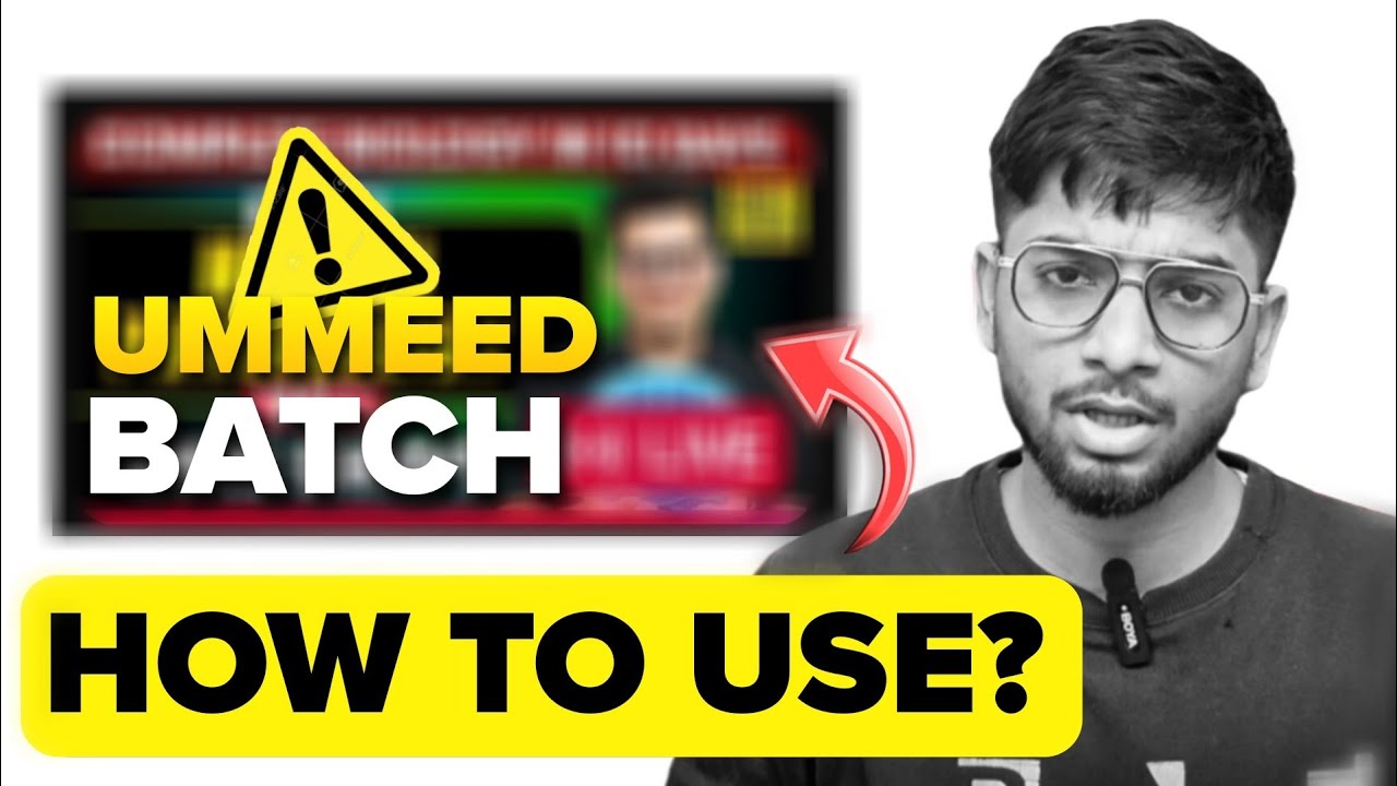 How to use UMEED batch? | NEET 2026 | NEET 2027 