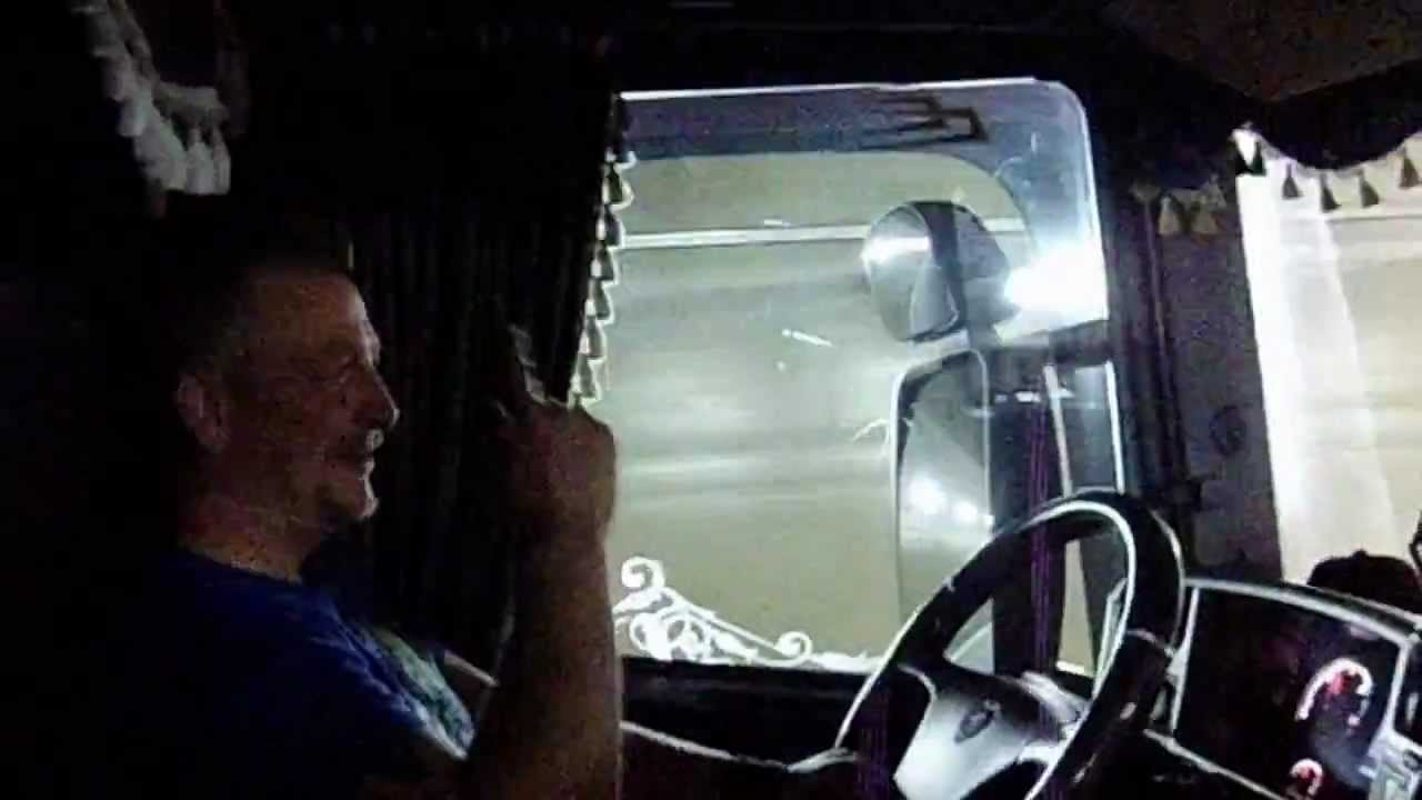 Brennerautobahn richtung Italien mit Old Trucking Songs.