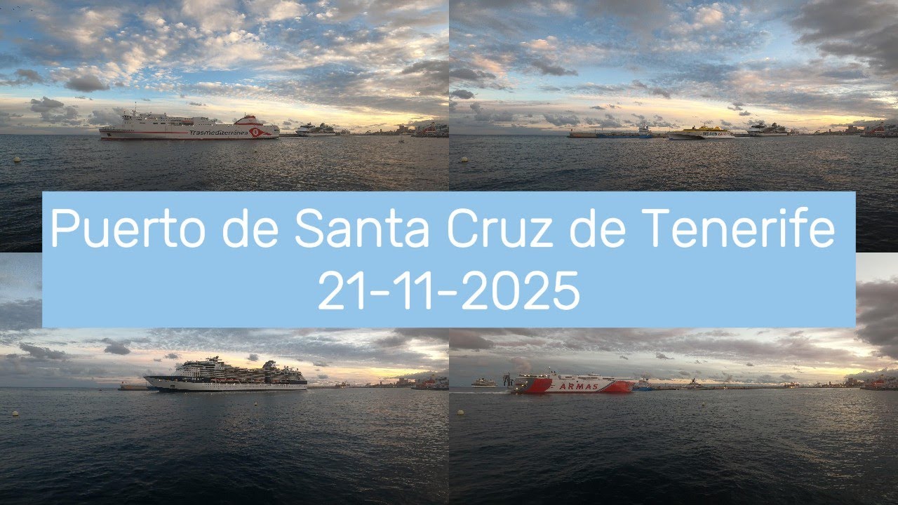 Puerto de Santa Cruz de Tenerife 20 11 2025