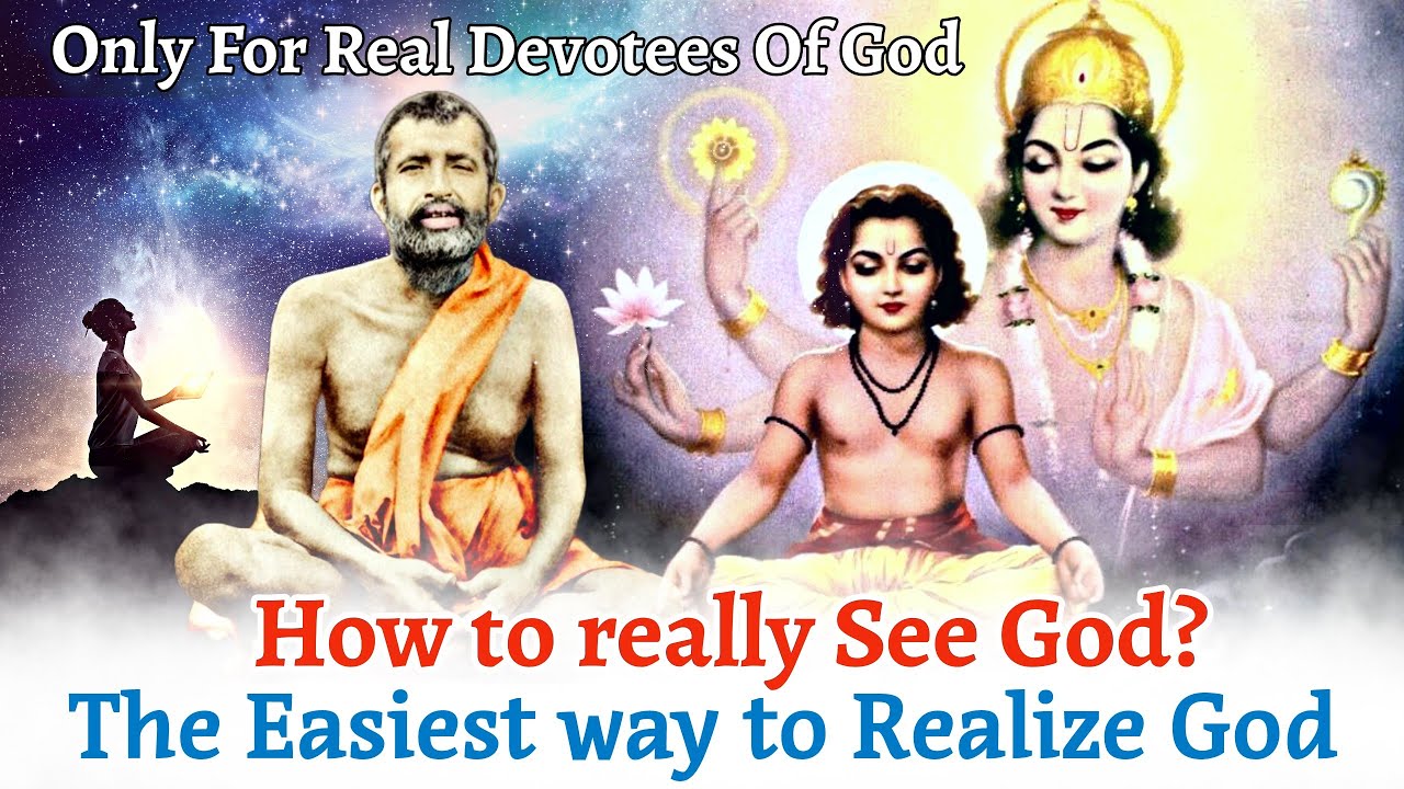 This is the EASIEST METHOD to EXPERIENCE God || Ramakrishna Paramahamsa