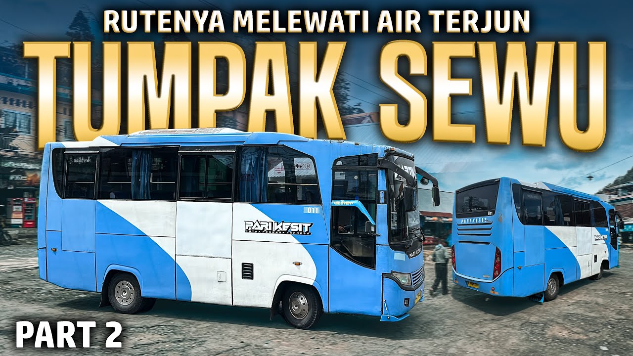 Naik Bus Lumajang - Malang via Piket Nol 🏞 Rutenya Melewati Banyak Wisata Air Terjun!