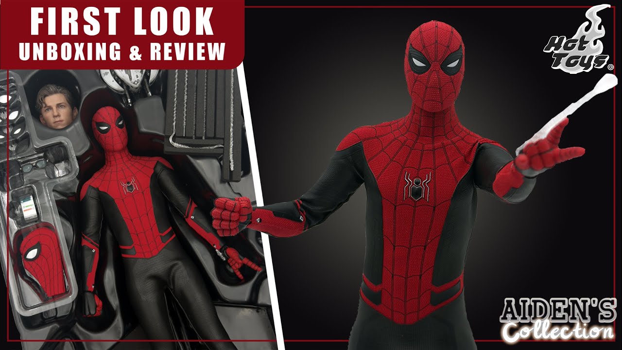 Hot Toys Spider-Man Upgraded Suit Far From Home Unboxing & Review