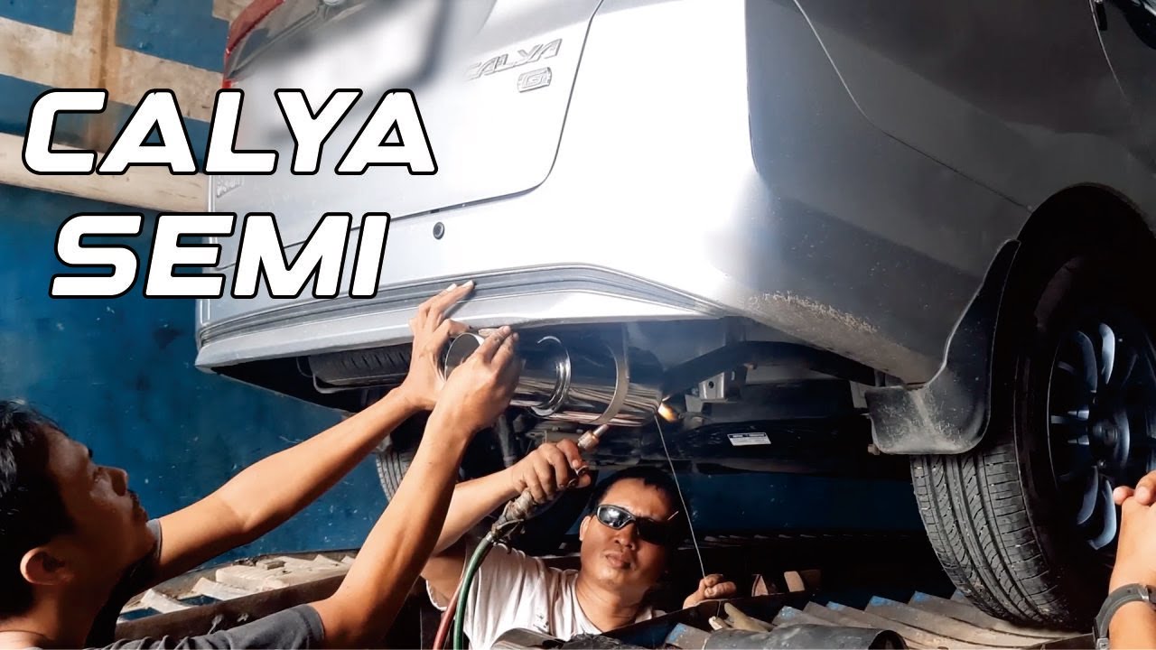 Calya Ganti Knalpot Racing Adem - Generasi Knalpot Samarinda