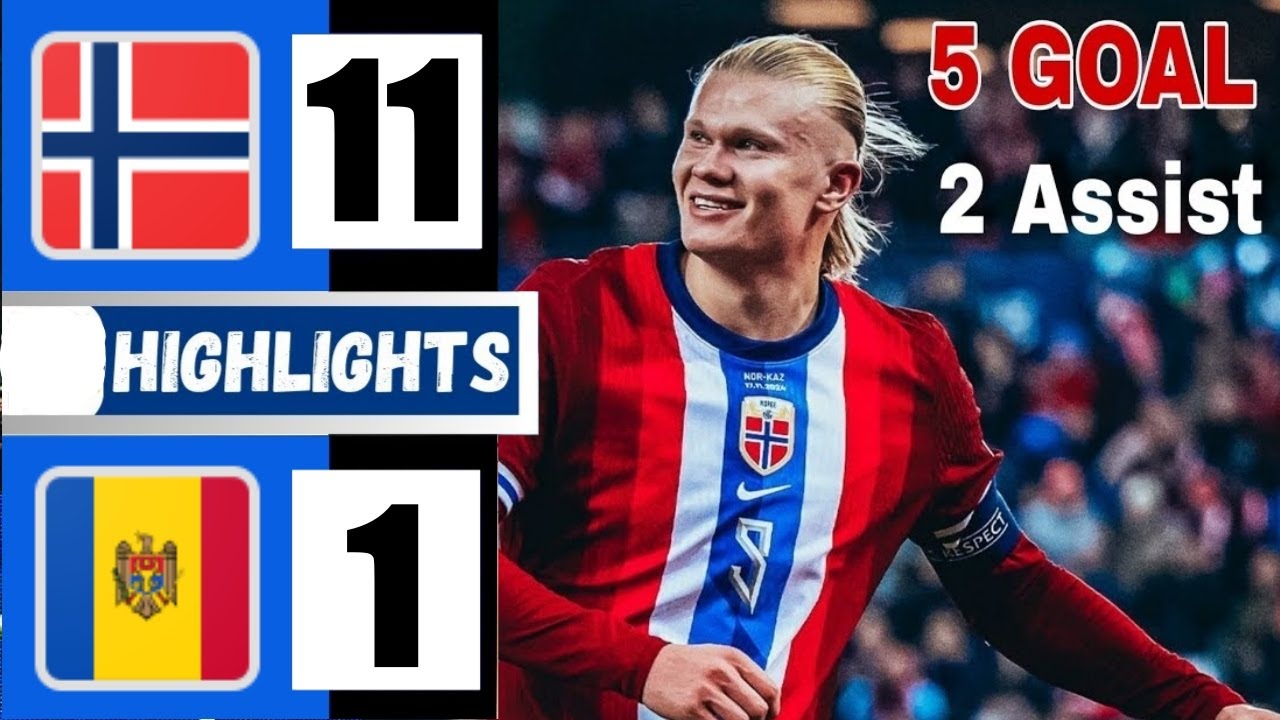 Norway vs Moldova (11-1) Extended HIGHLIGHTS | FIFA World Cup Qualifiers