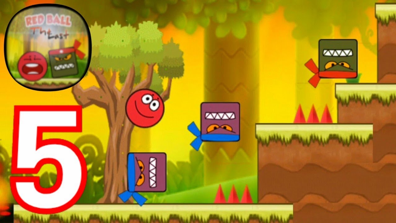 Red Ball 8-(Gameplay 5)-Niveles 21-22-23-24-25