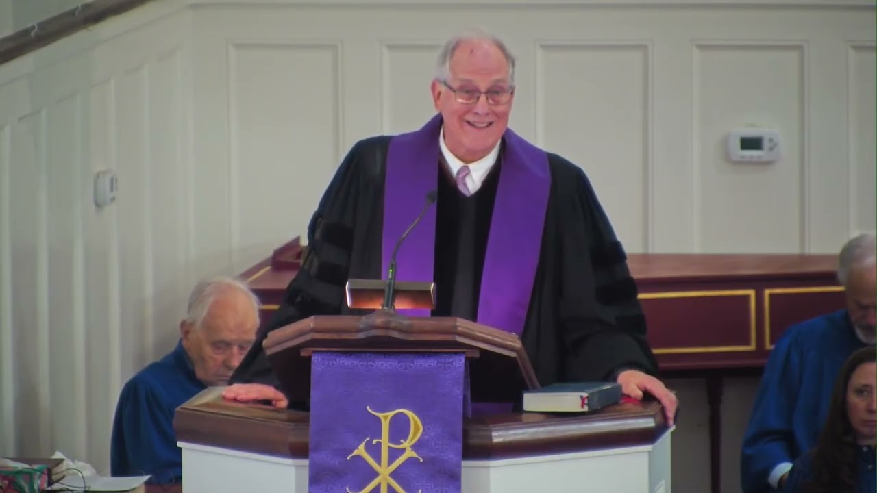 Sermon preached by Rev. John DeBevoise at PCPC's Traditional Service March 6, 2026