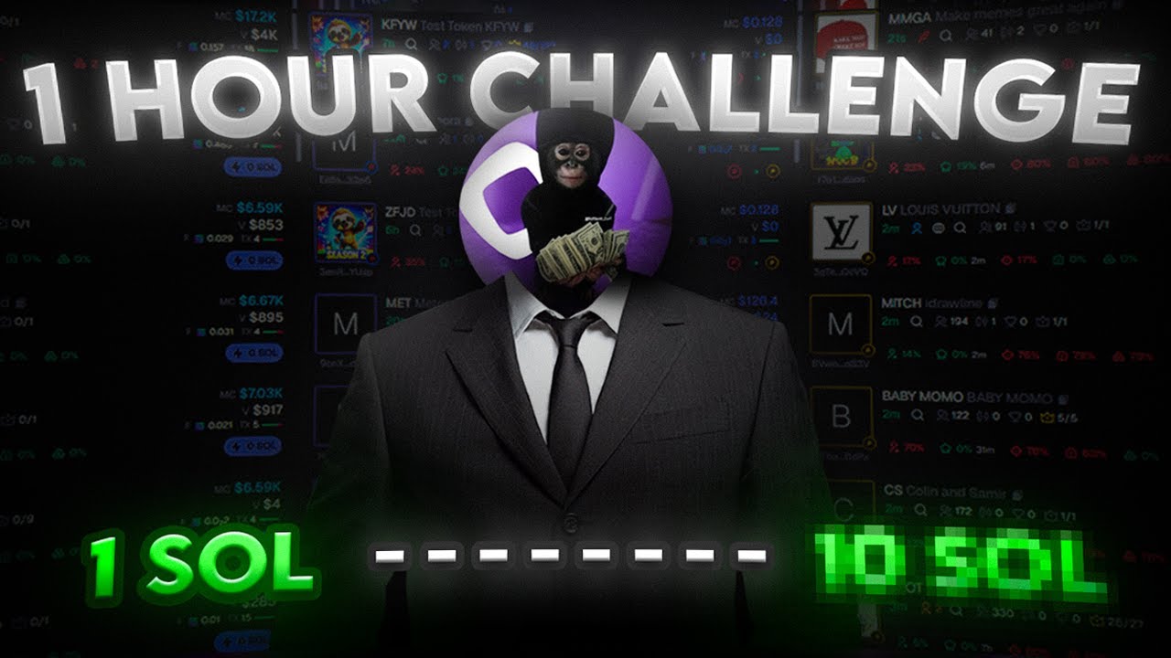 I tried a 1 SOL challenge and this is how much i made...
