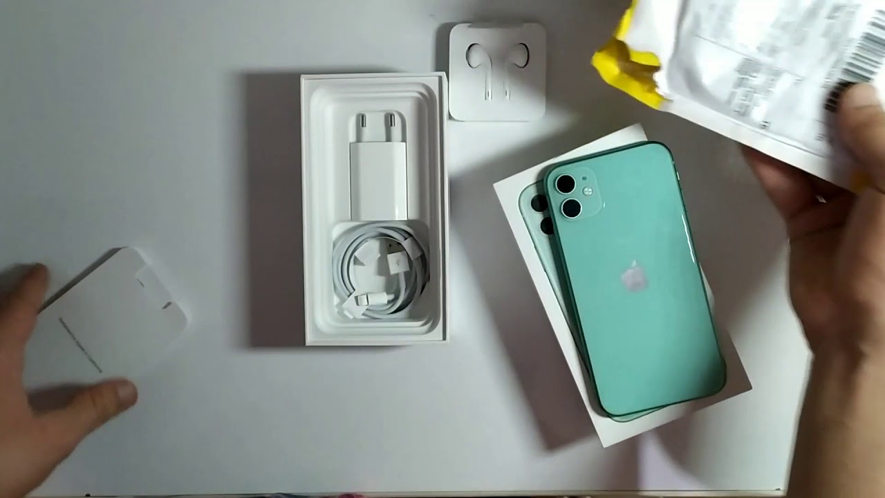 İPHONE 11 KUTU AÇILIMI SU YEŞİLİ ???