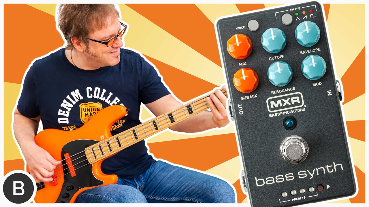 УДИВИТЕЛЬНЫЙ НОВЫЙ БАС-СИНТЕЗАТОР ОТ MXR!!