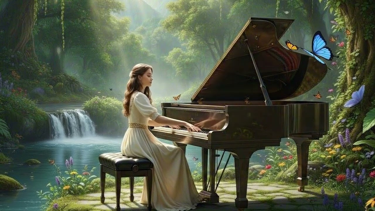 Deep Focus 🎧 3H Piano + Forest + Rain Sounds for Study, Work & Anxiety Relief