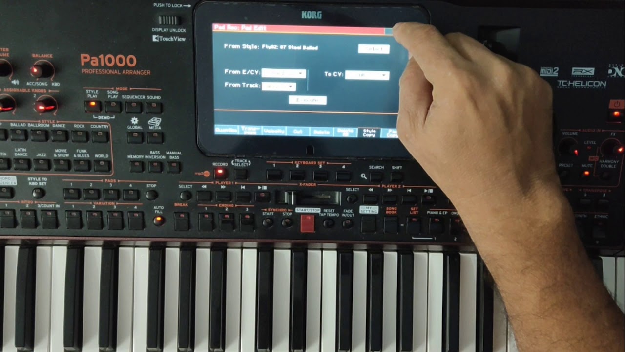 How to Create Multipads in Korg PA Series  Part   1