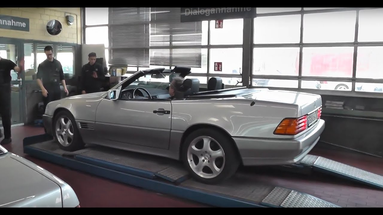 Mercedes R129 SL-Club Pflegetag 2018