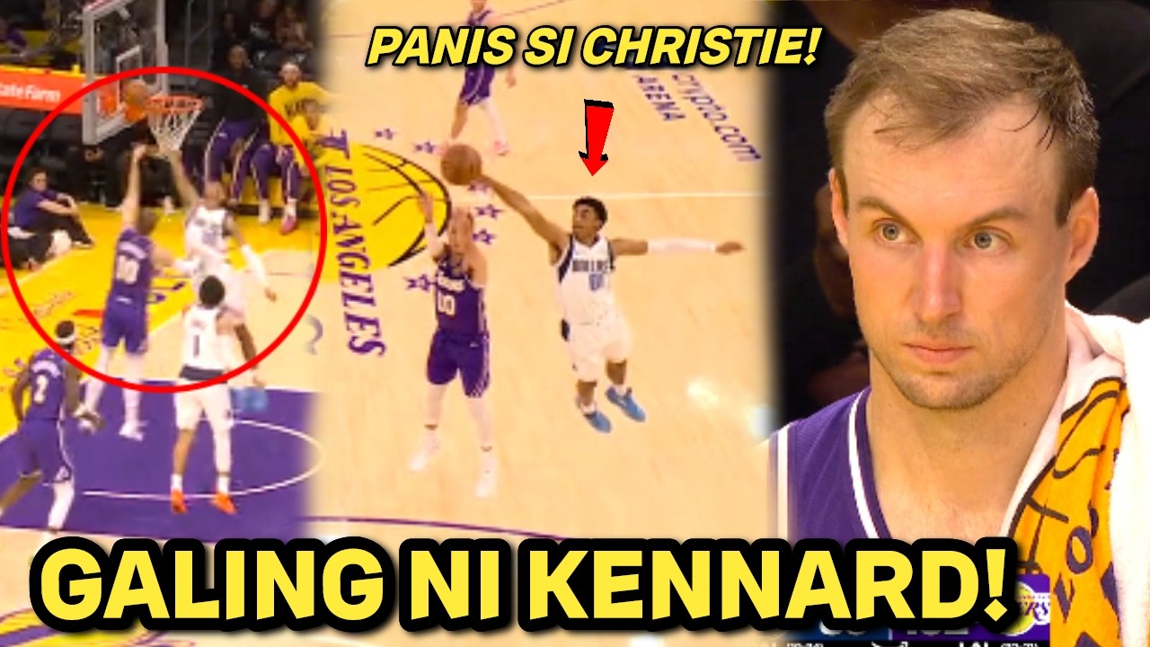 Grabe ang IMPACT ni Luke Kennard sa Lakers! SOLID din na Playmaker. PANIS si Gabe Vincent..
