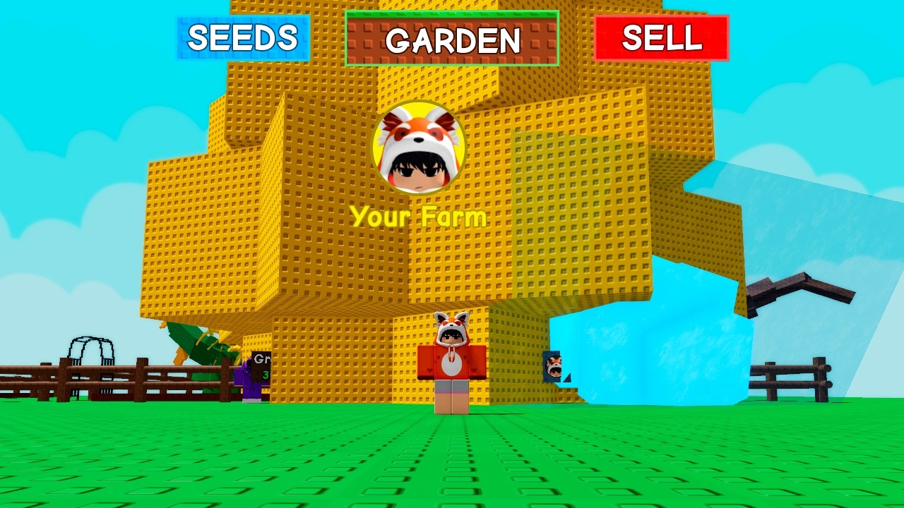 Fiz o BUG que QUEBROU o GROW A GARDEN com o PINEAPPLE
