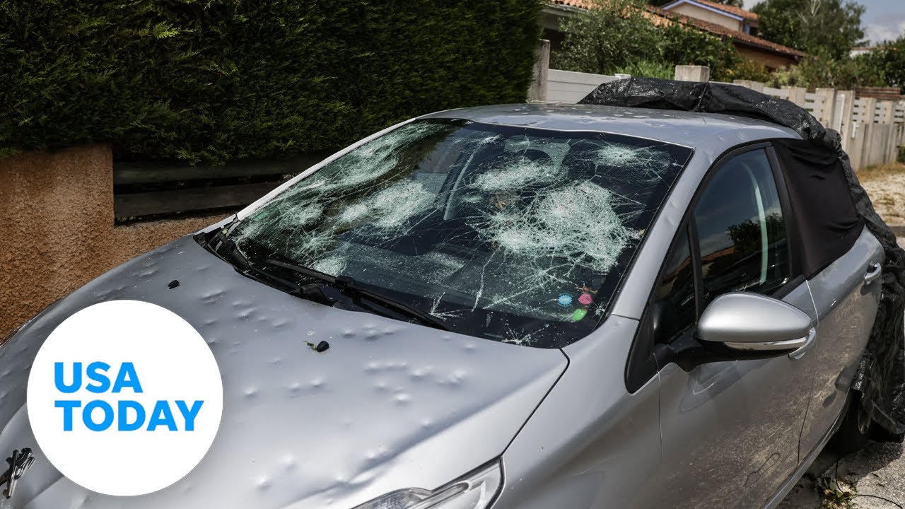 Violent hail storm kills infant girl in Spain | USA TODAY