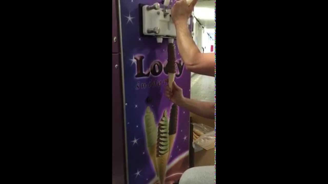 Świderki lody kręcone amerykańskie DDr ilka freezer Niemka EIS FREEZER