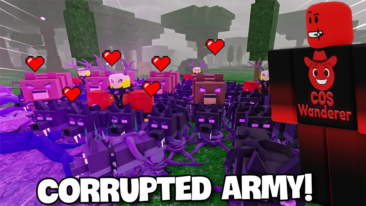 I Built the Strongest Corrupted Army in 99 Nights in the Forest