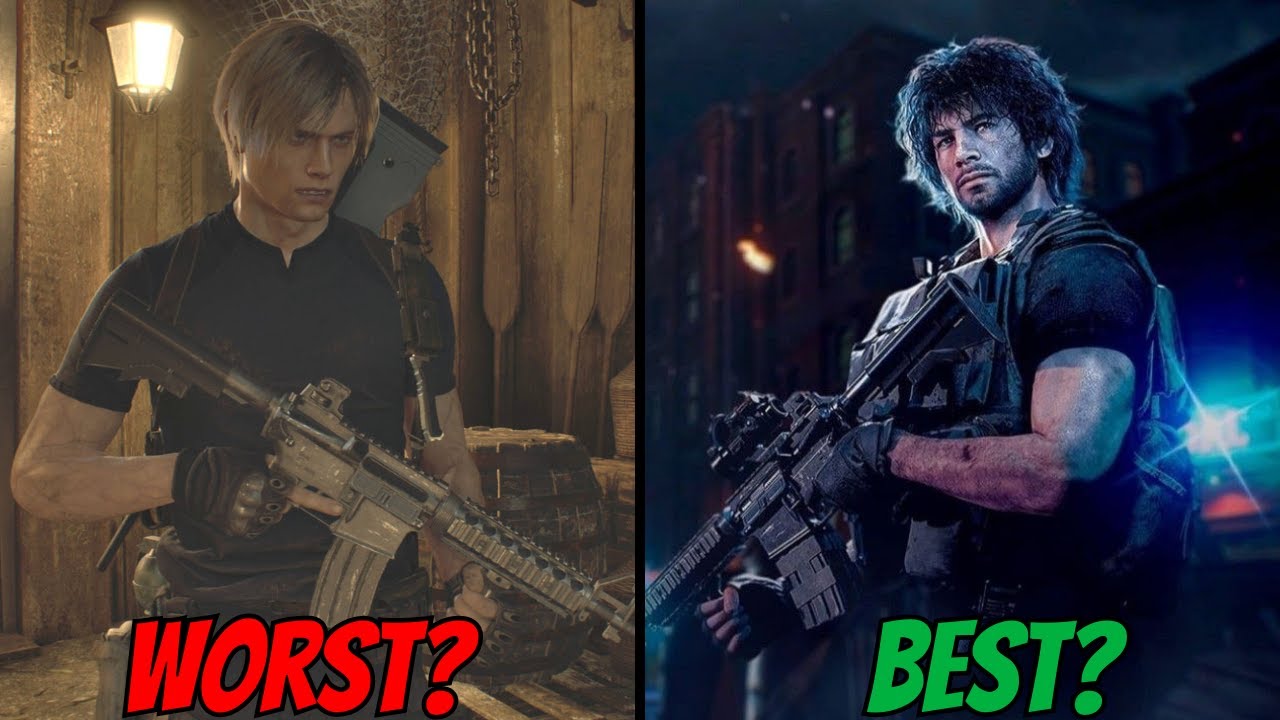 Top 5 BEST & WORST Machine Guns In Resident Evil!
