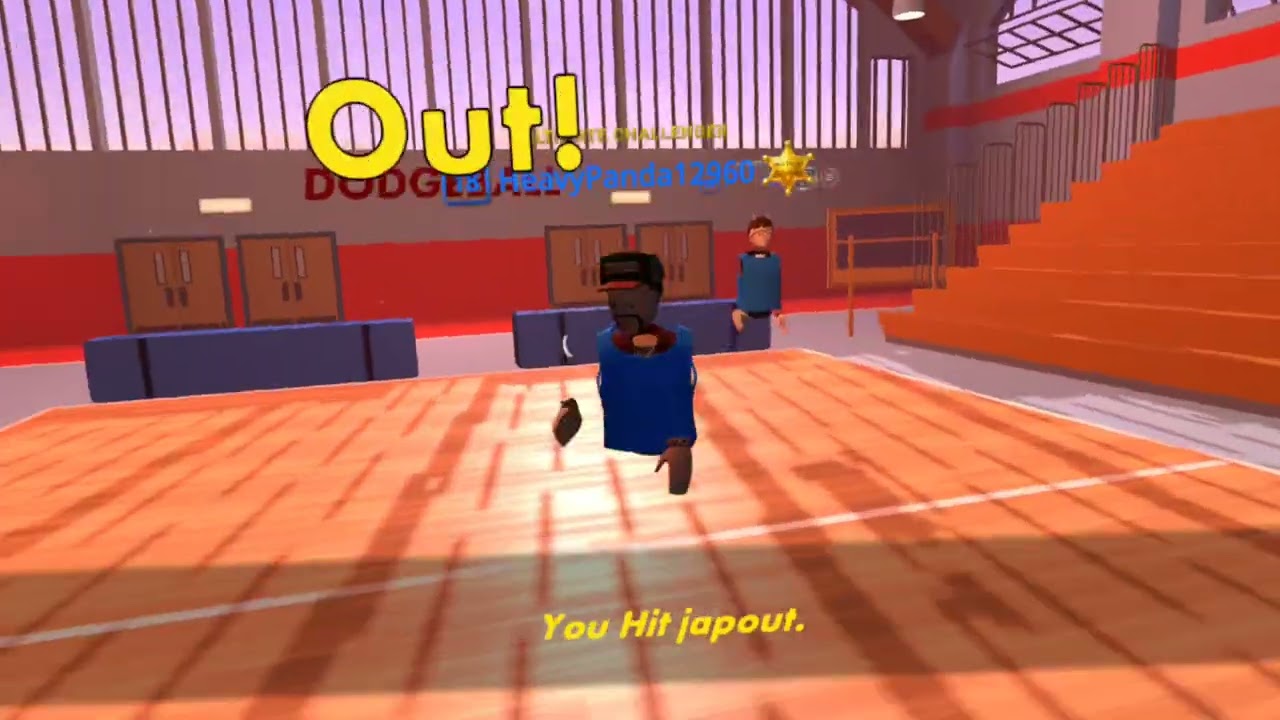 In rec room they sad i'm good at this game