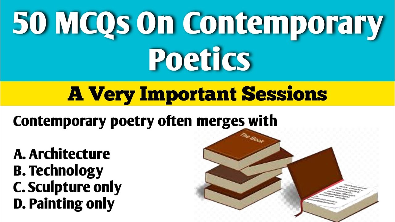 50 English Literature MCQs | Contemporary Literature | UGCNET, UPLT, CSS JRF | Competitive Exam Prep