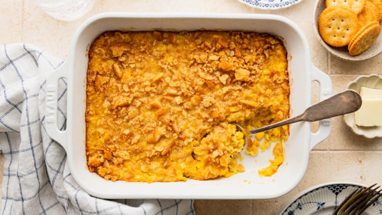 Old-Fashioned Scalloped Corn