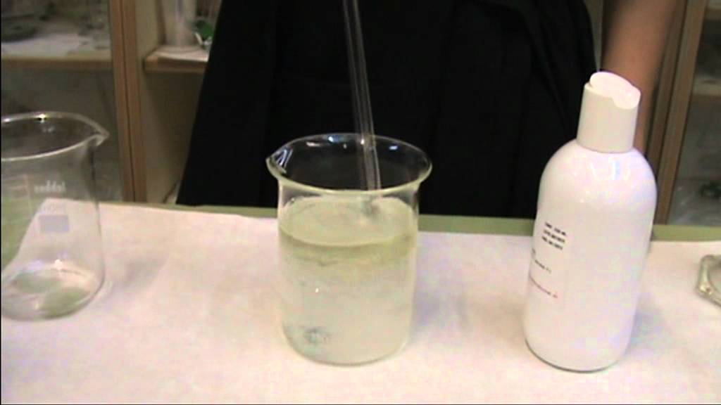 Cosmetología - Fabricación de una emulsión