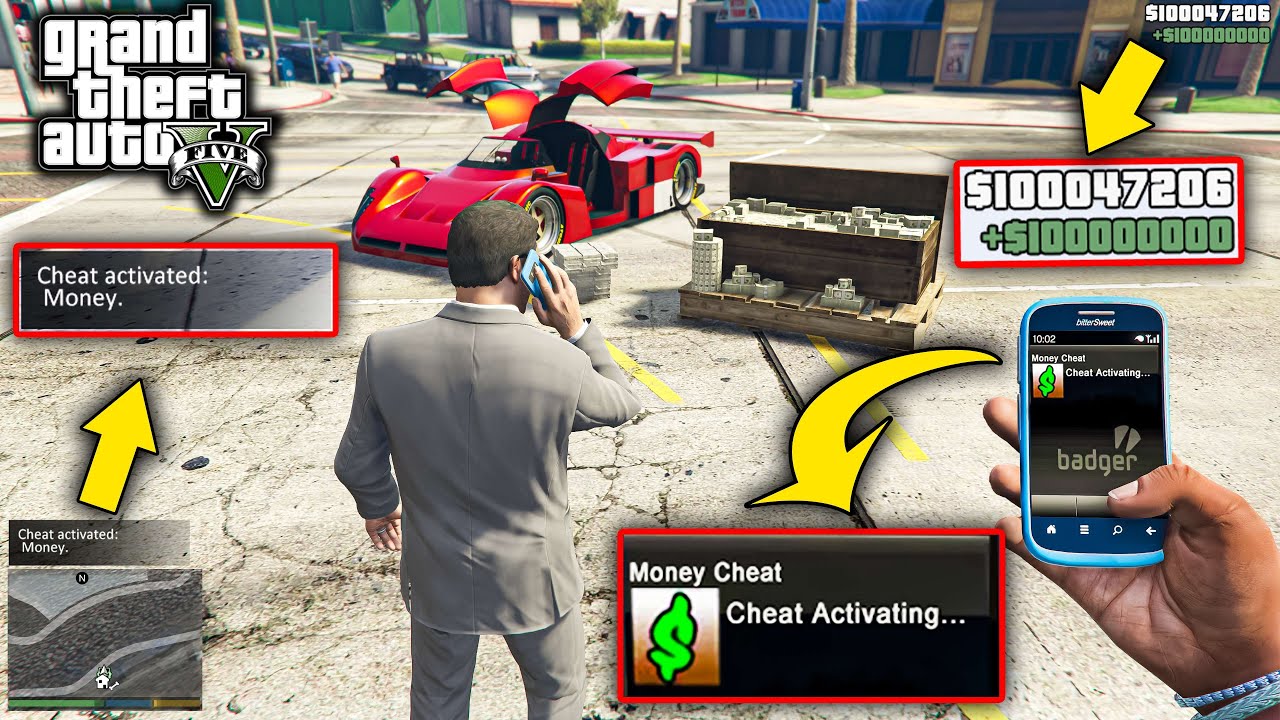 GTA 5 - All New Secret Phone Cheats! (Money Cheat, Girlfriend Cheat & more)