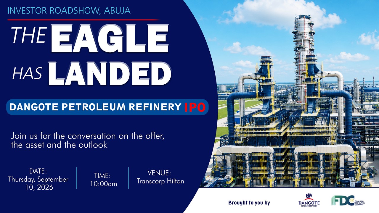 DANGOTE PETROLEUM REFINERY & PETROCHEMICALS  IPO INVESTOR ROADSHOW, ABUJA