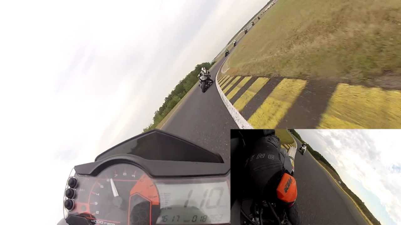 KTM 990 Super Duke am Pannonia Ring & Rennen // 2:20er Zeit // onboard