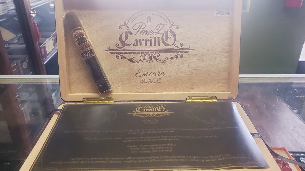 Обзор сигары E.P. Carrillo Encore Black