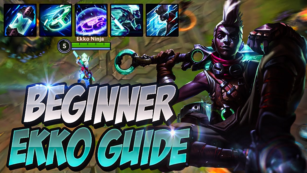 Ekko BEGINNER Guide! EVERYTHING You NEED To Know! Wild Rift