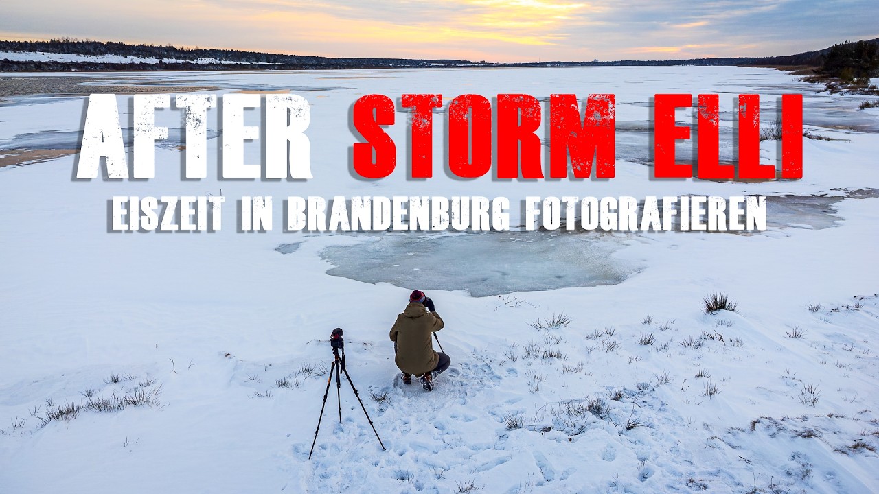 Eiszeit in Brandenburg fotografieren