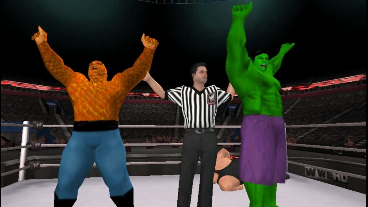 Retro Gaming - Smackdown Vs Raw 2011 (Non-Wrestlers) CAWS #retrogaming 🕹️🎮