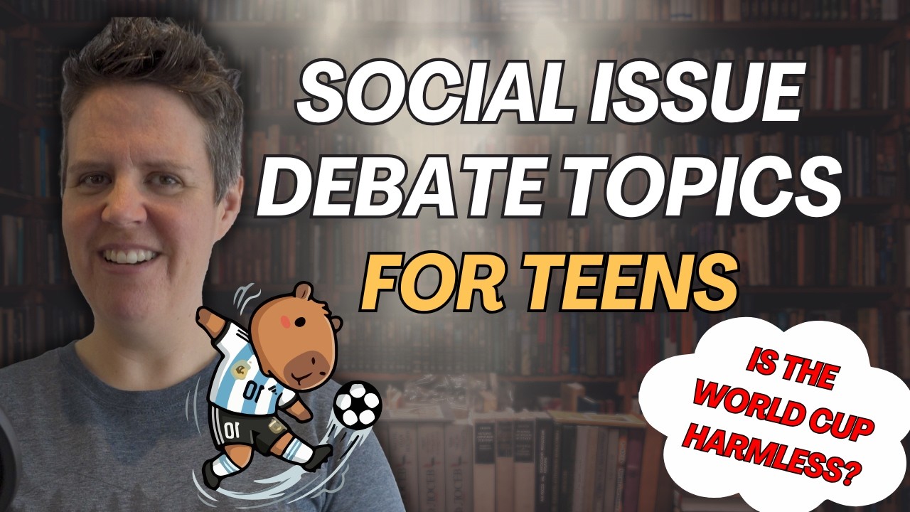 Top 10 Social Issue Debate Topics for Teens | Teaching ESL with Jackie