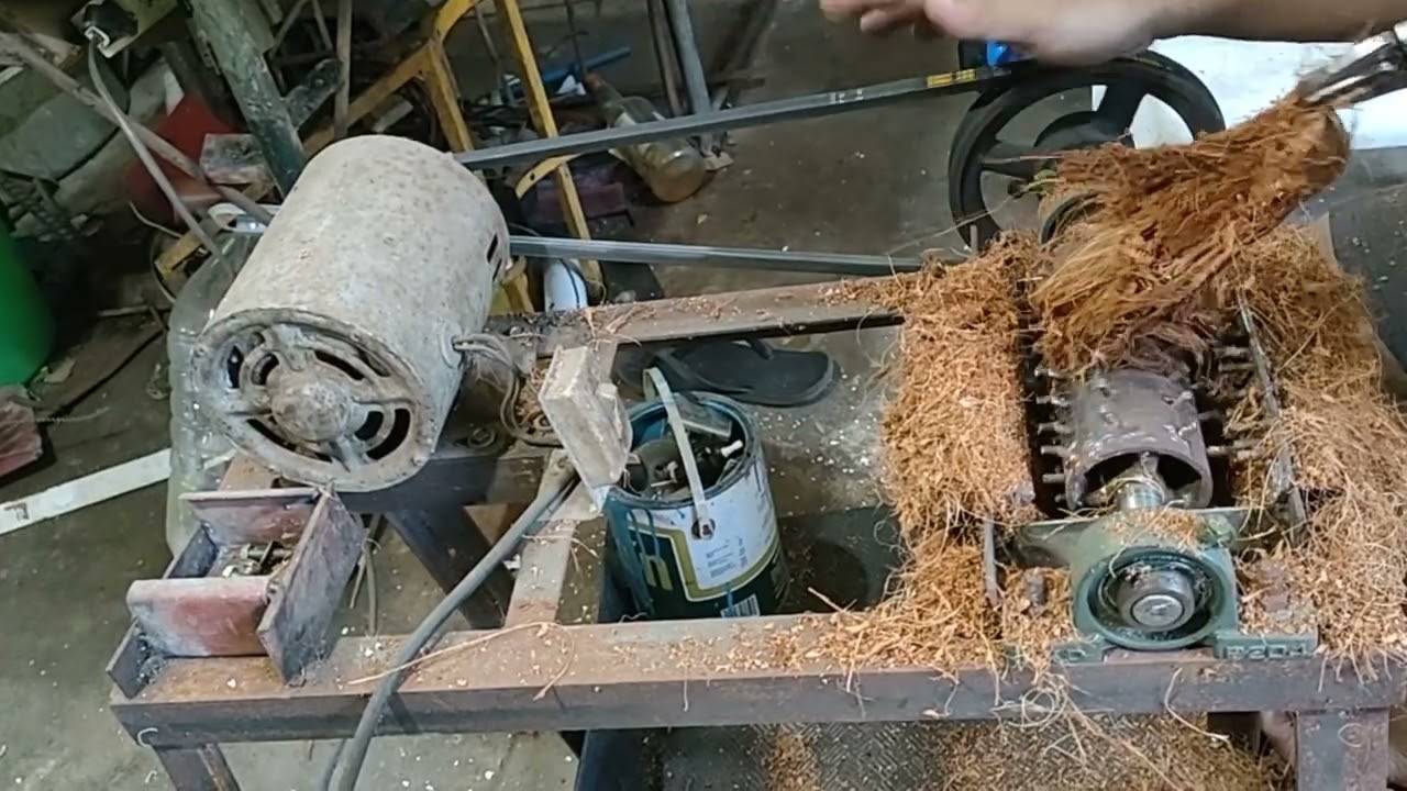 COCOPEAT MACHINE MADE BY MY COUSIN NONON...