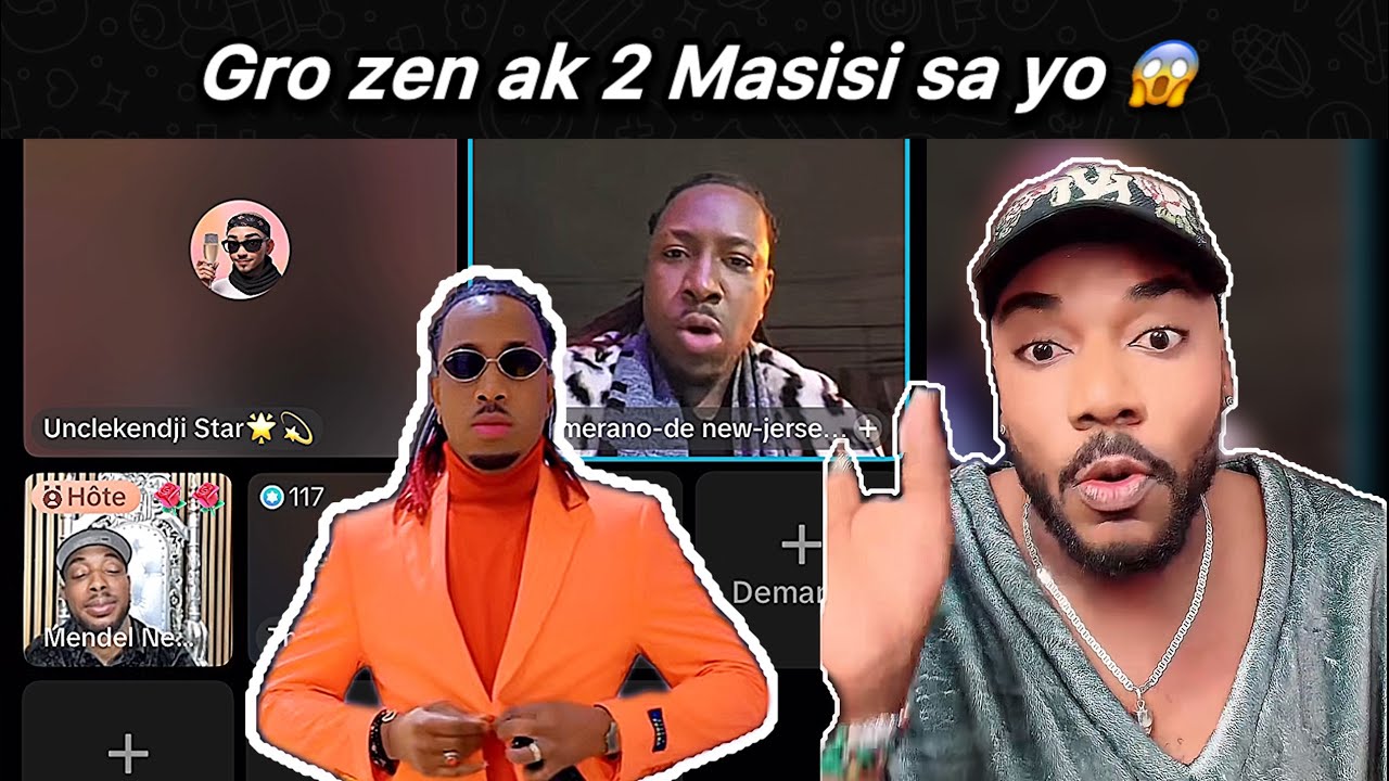 😳 Uncle kendji fè gro zen ak ougan merano - Mendel resi chita l paka di anyen